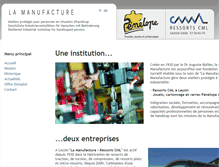 Tablet Screenshot of lamanufacture.ch
